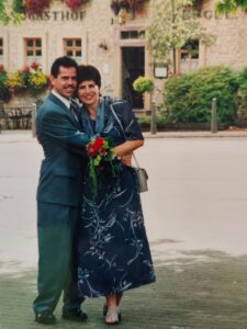 Manuela und Frank (nach Hochzeit, Landgasthof Engel in Schwabenheim)